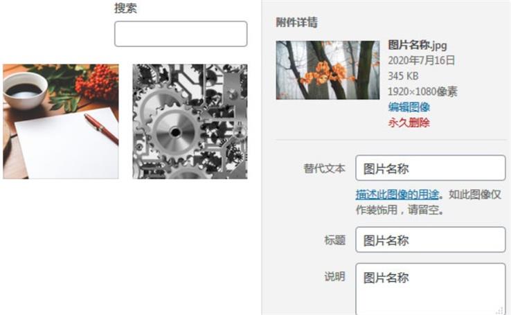 WordPress图片自动添加Alt和title教程-小林博客