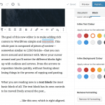 WordPress 插件:Gutenberg 增加文字色、背景色 Advanced Rich Text Tools for Gutenberg-小林博客