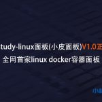 phpStudy Linux 面板（小皮面板）发布-小林博客