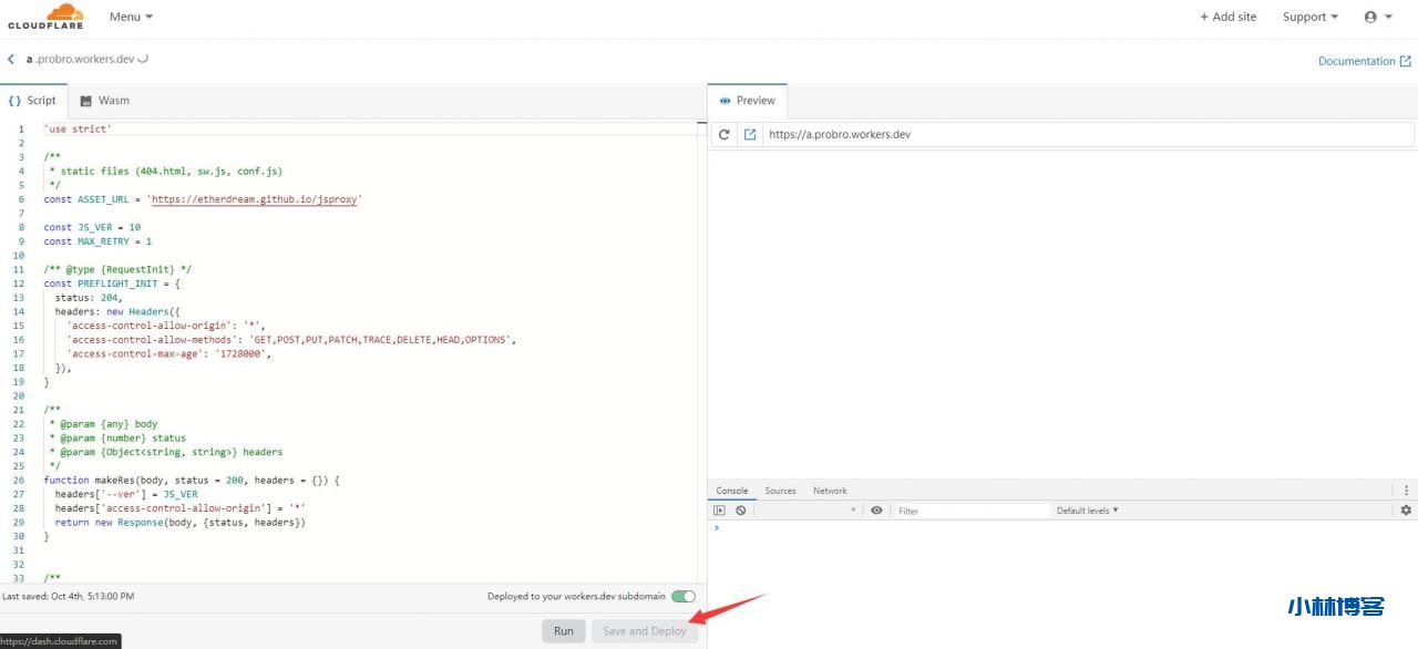 CloudFlare Workers搭建JSproxy CloudFlare Workers搭建JSproxy