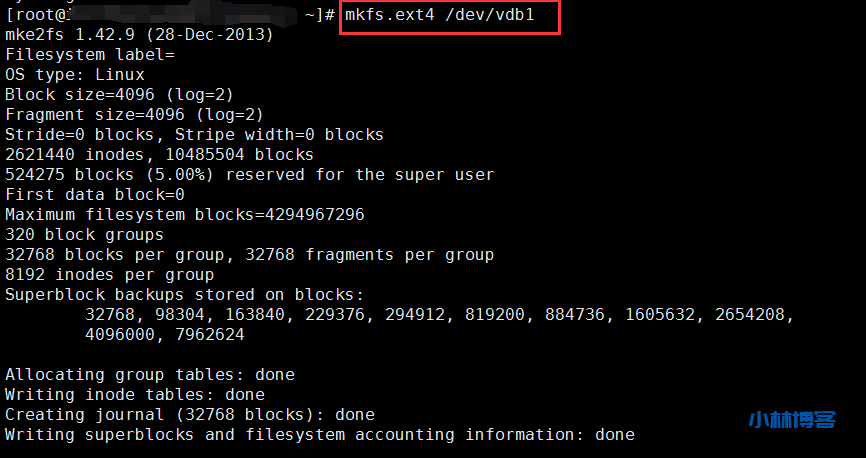 Linux挂载空闲磁盘(查看、分区、格式化、挂载) Linux挂载空闲磁盘(查看、分区、格式化、挂载)