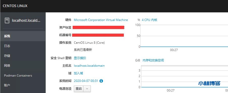 Hyper-V虚拟机安装CentOS8 boot版本和Cockpit Web控制台教程 Hyper-V虚拟机安装CentOS8 boot版本和Cockpit Web控制台教程