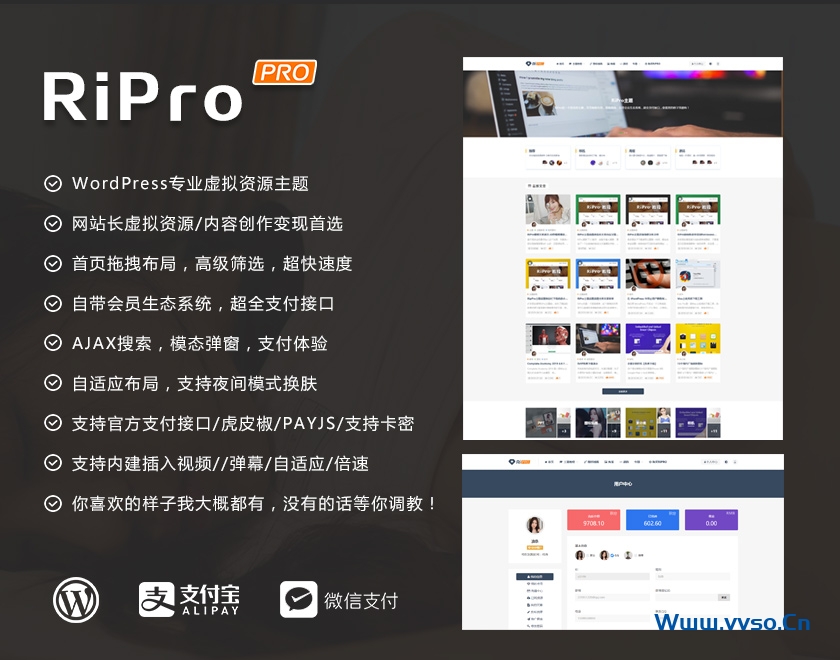 WordPress日主题8.9破解版 无加密无后门-小林博客